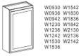 Wall Cabinet - 42" Height
