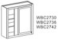 Wall Blind Corner Cabinet Door and Frame